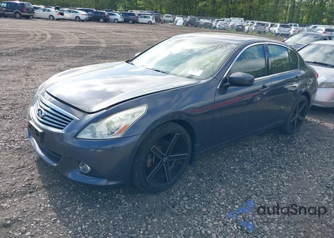 2010 Infiniti G37X z USA, uszkodzony, nr VIN JN1CV6AR1AM253324